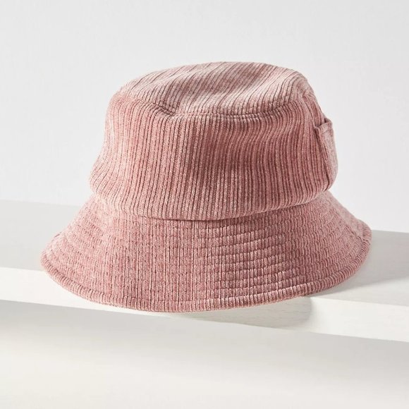 NWT Anthropologie + San Diego Hat Co. Cozy and Chic Bucket Hat Rose (ONE SIZE) main image 13